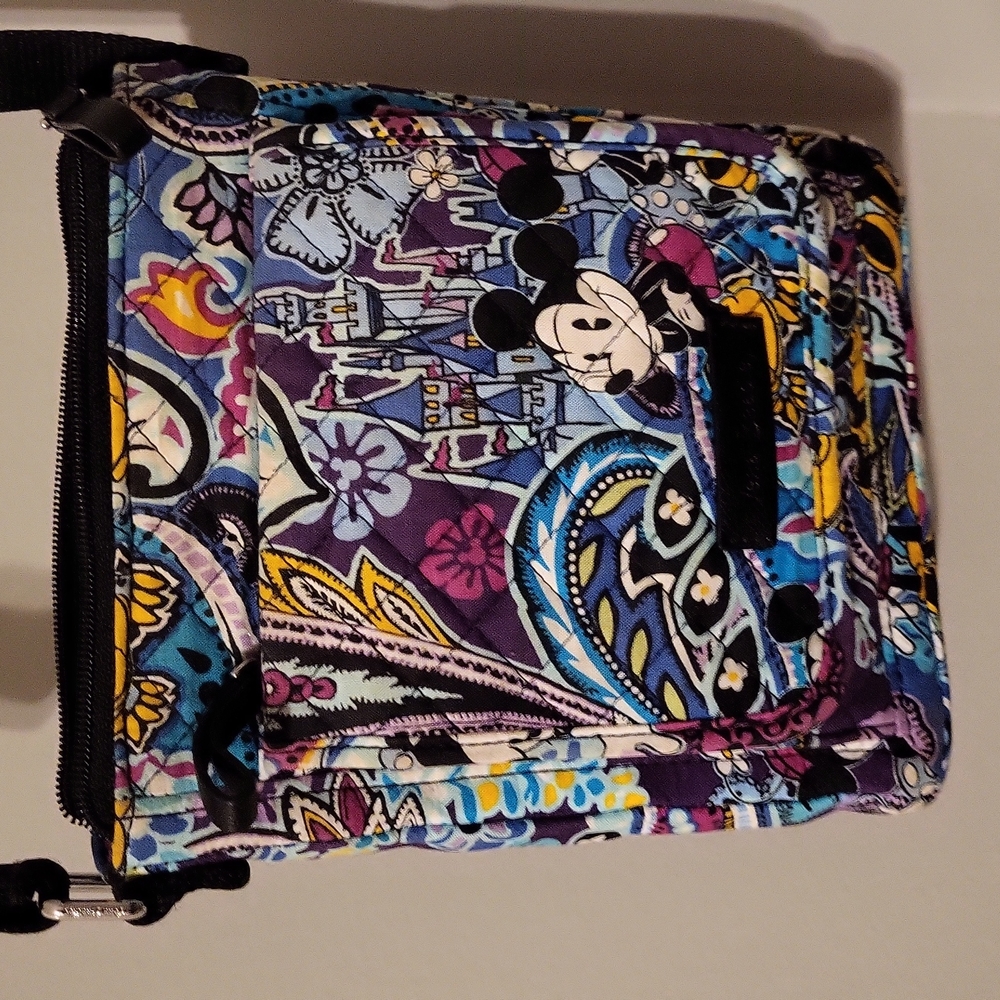 Disney Vera Bradley Mickey Paisley Celebration Iconic Mini Hipster